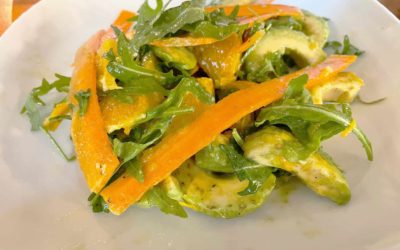 SALADE D’ORANGE, CAROTTE ET AVOCAT